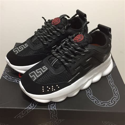 versace chain reaction full white|versace chain reaction black.